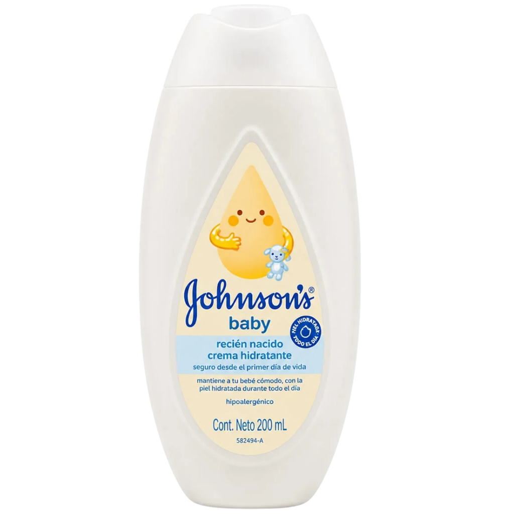 Crema Liquida Hidratante Recien Nacido Johnsons 200ml