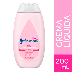 Crema Liquida Johnsons Baby Original 200ml