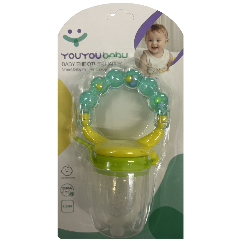 ACC Dispensador de Fruta Silicona 6088 Verde/Amarillo