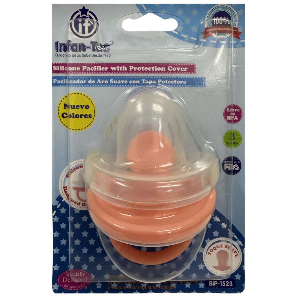 ACC Mamila Silicona 3+ BIP1523 Rosado