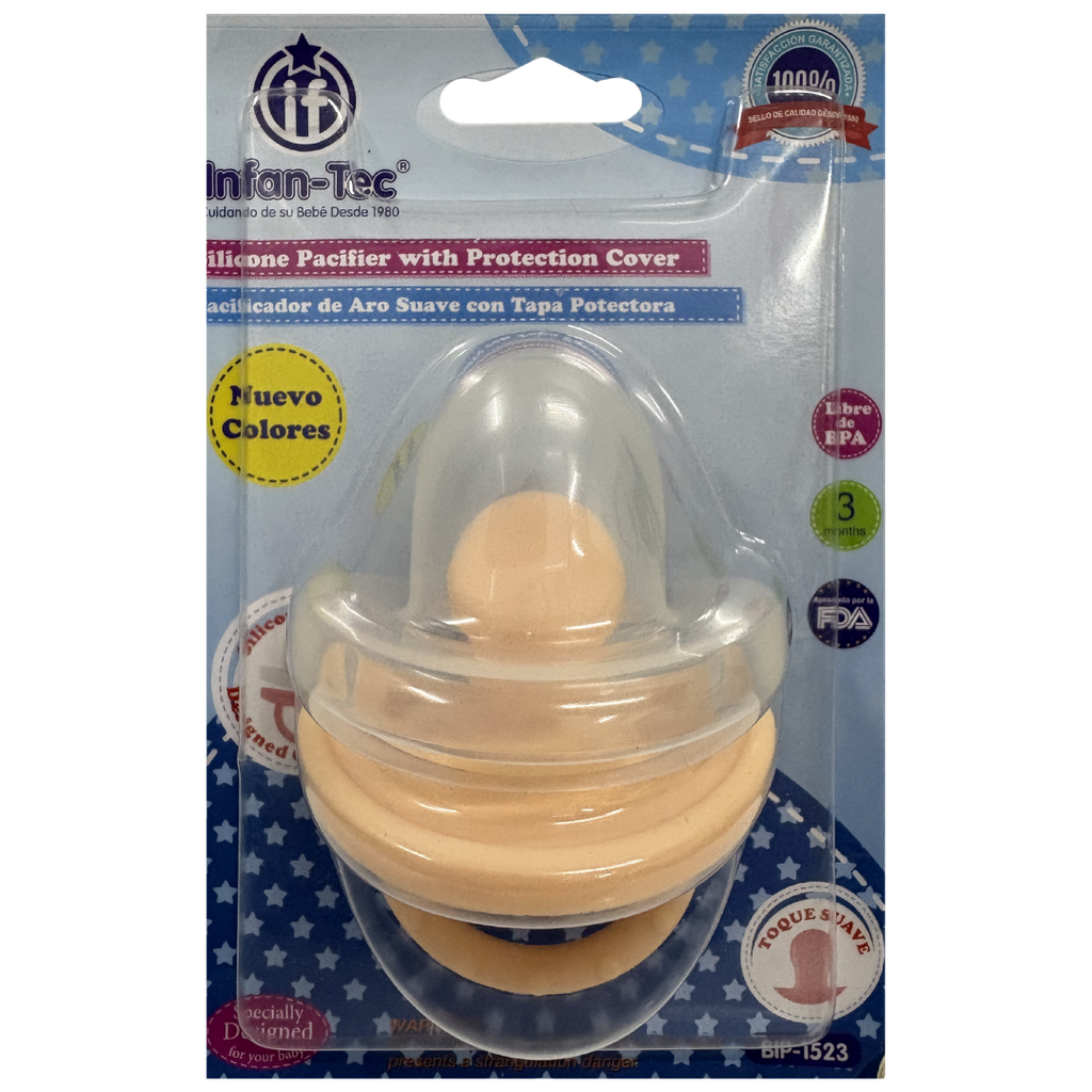 ACC Mamila Silicona 3+ BIP1523 Salmon