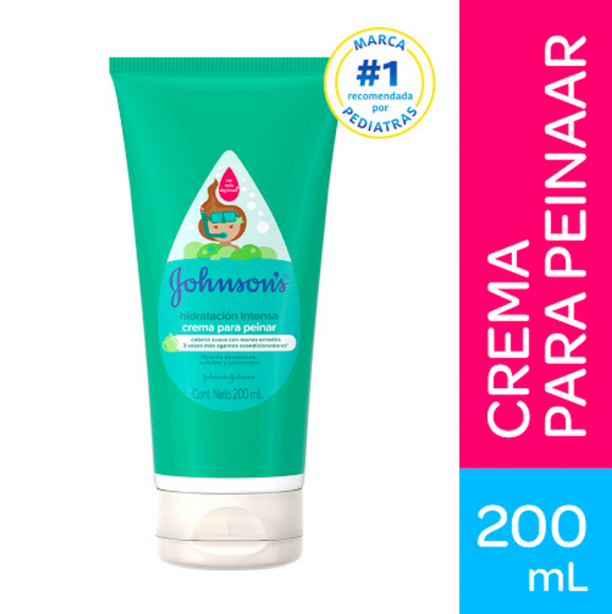 Crema para peinar Johnsons 200ml