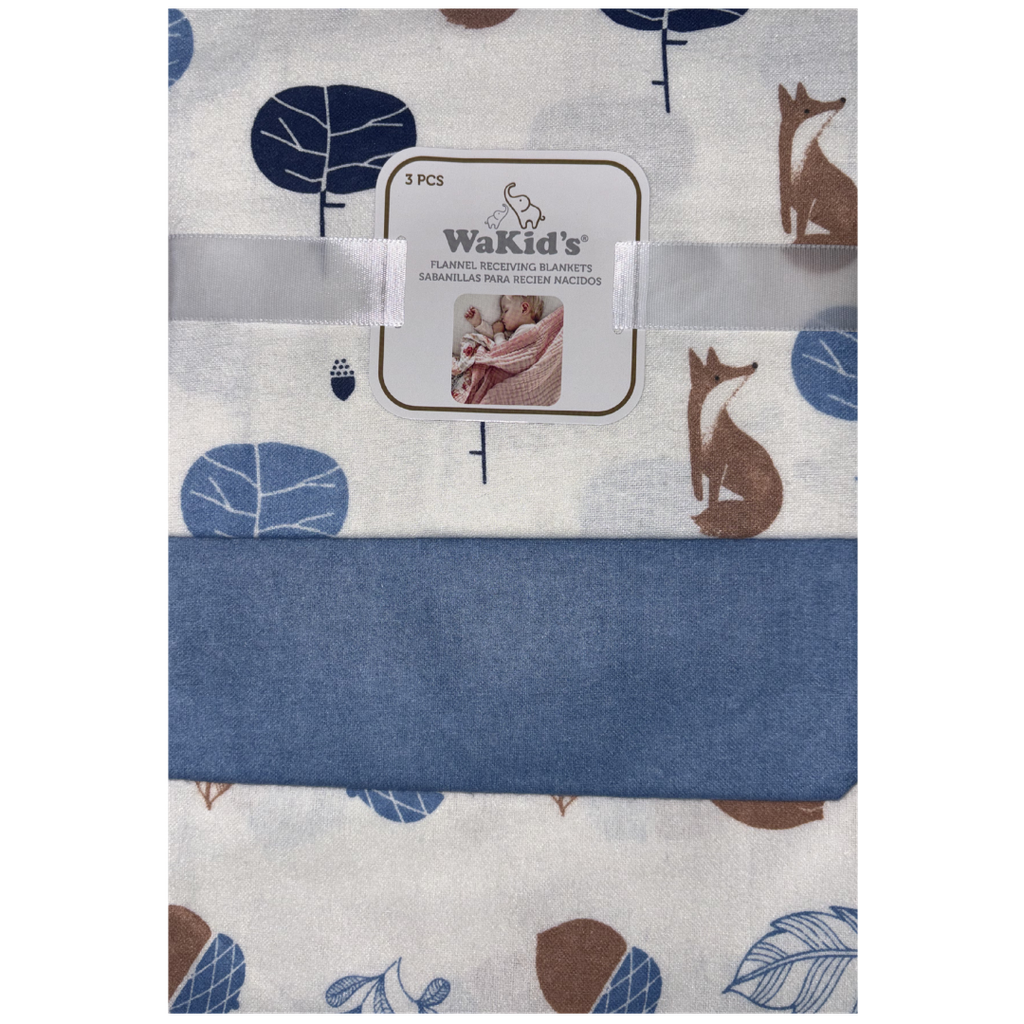 ACC Manta x3 unidades 77994 Zorro Azul 76x74cm