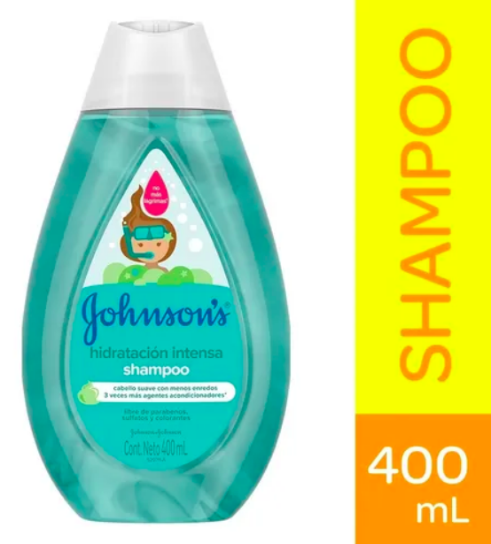 Shampoo Johnsons Hidratacion Intensa 400ml