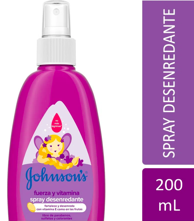 Spray Johnsons Fuerza y Vitamina 200ml