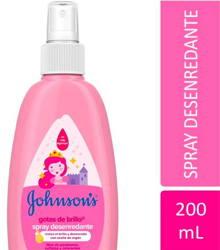 Spray Johnsons Gotas de Brillo 200ml