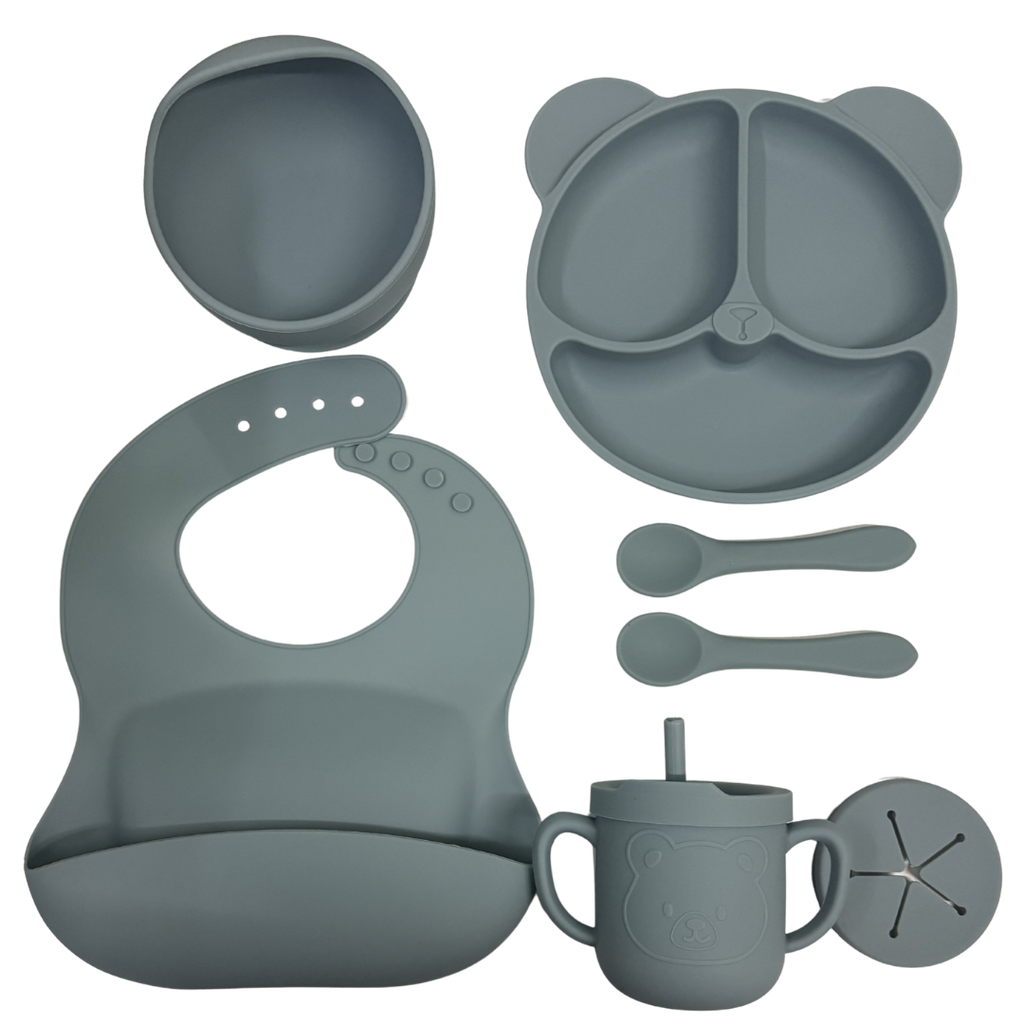 ACC Vajilla de Silicona YST331 Panda Gris
