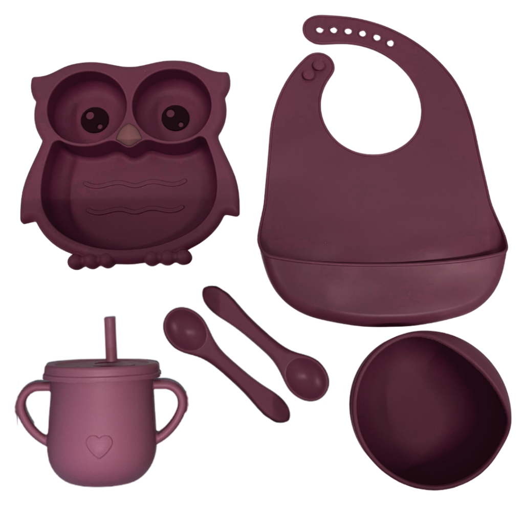 ACC Vajilla de Silicona YST307 Buho Vino
