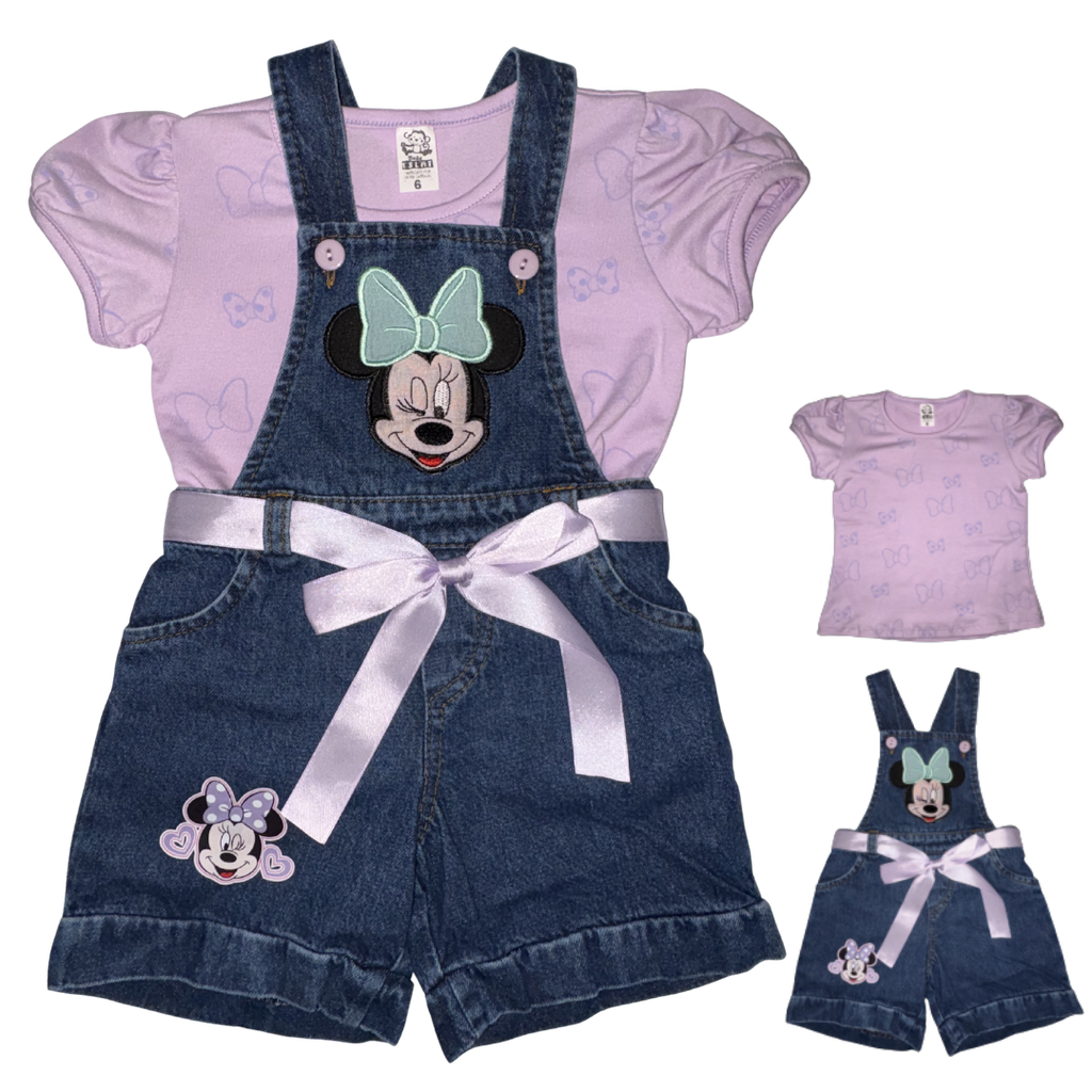 RB2604 Conjunto Braga x2 Piezas Winnie Niña Colores Sutidos Talla: 4