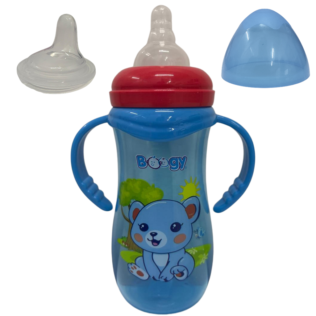 ACC Tetero 12onz B12301 3+ Gato Azul