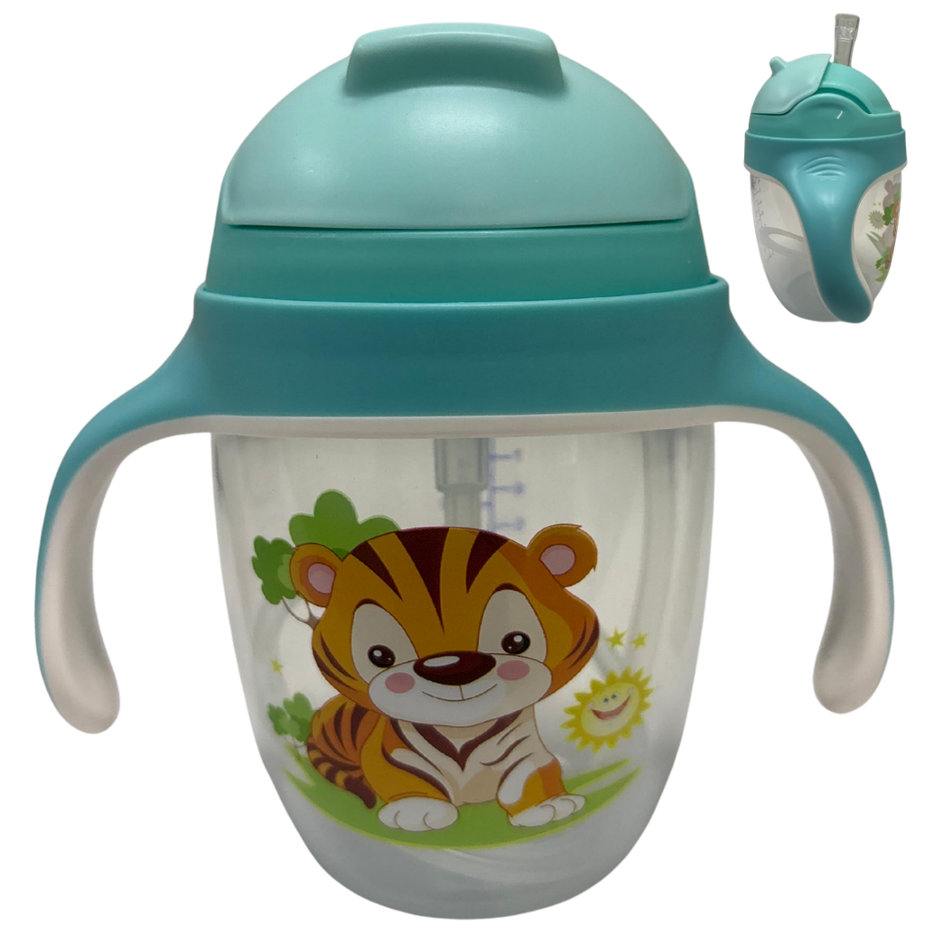 [5407] ACC Vaso Pitillo 8onz MQ3-1 0+ Tigre Aguamarina