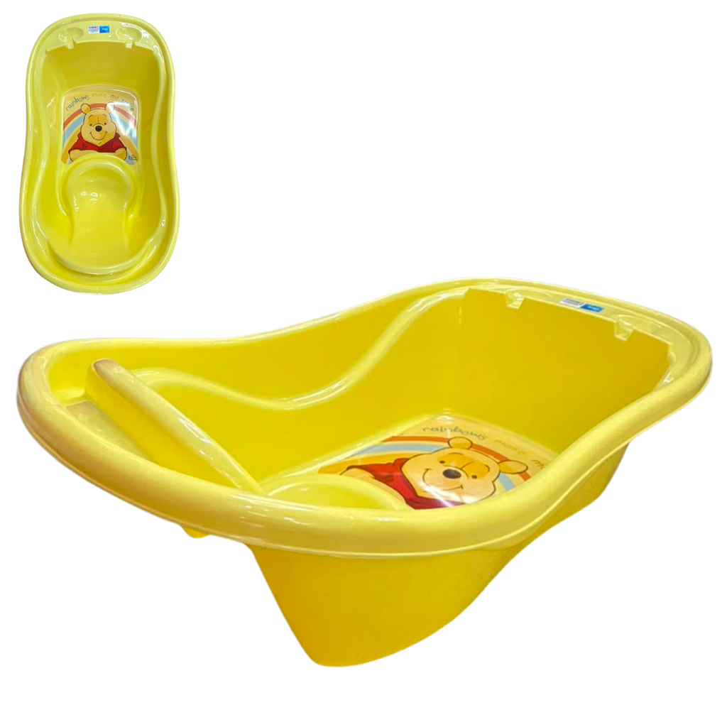 [5429] ACC Bañera Anatómica 26 Litros Winnie Pooh Amarillo