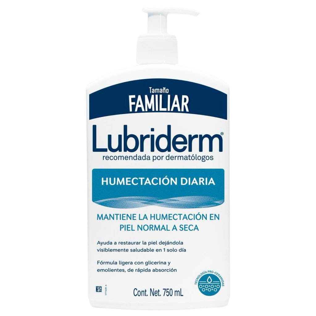 Crema Lubriderm Piel Normal Tamaño Familiar 750ml