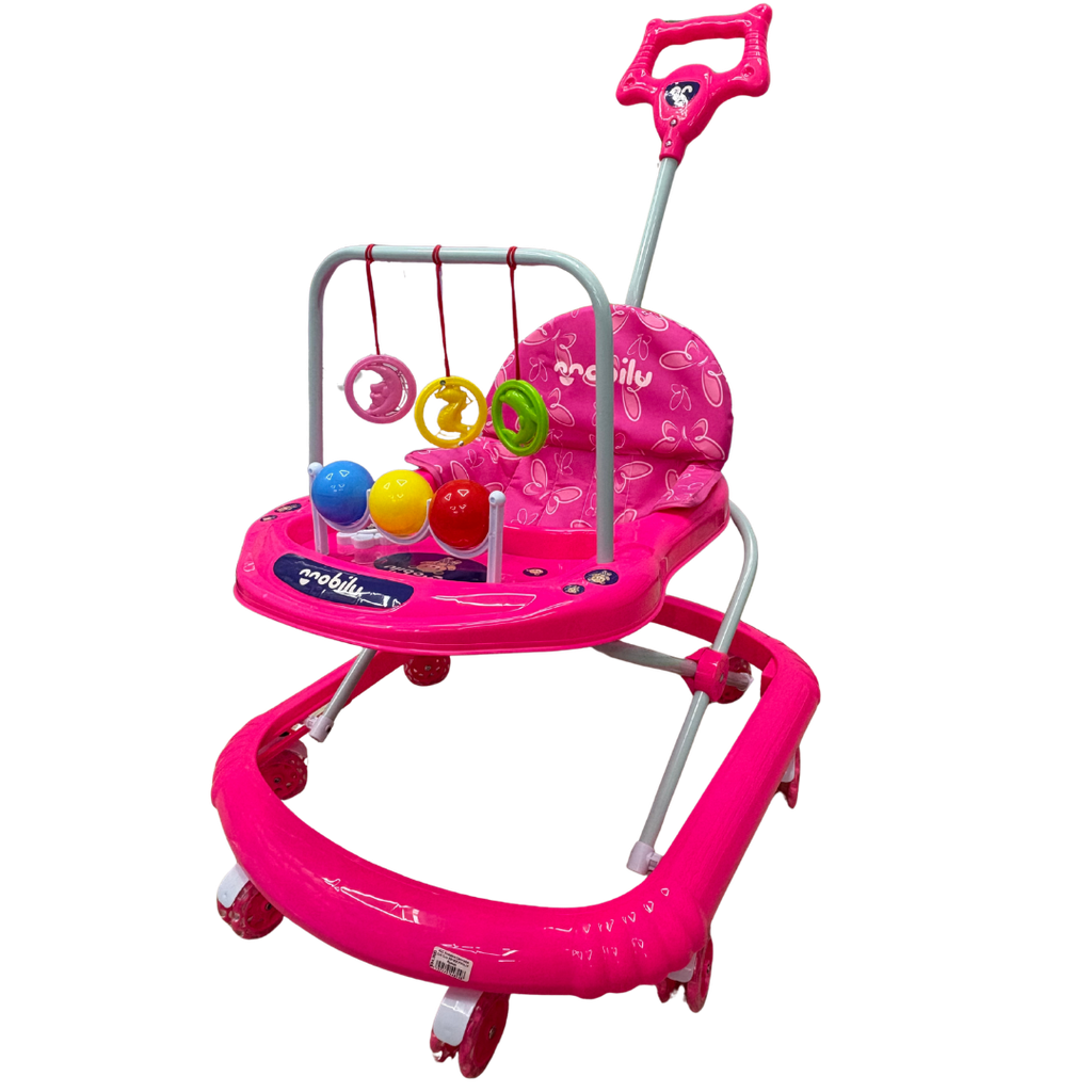 [5488] ACC Andadera Caminador Con Guía SW1800 PIMGUIA Rosado
