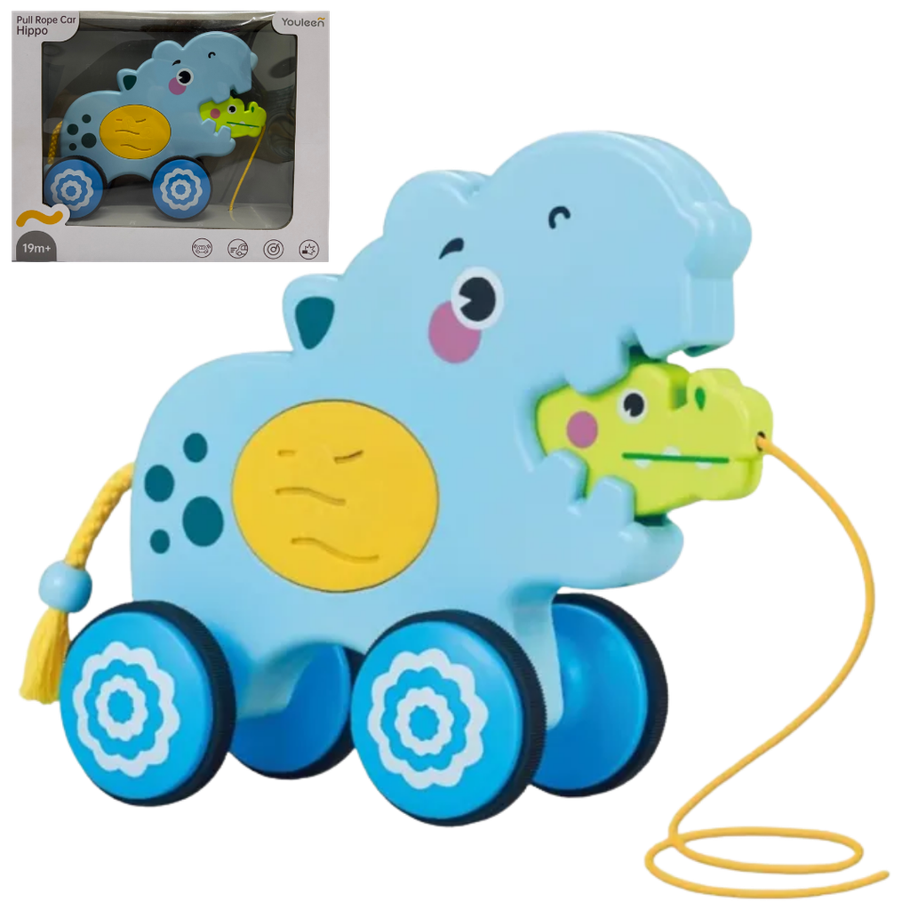 [5514] ACC Juguete de Arrastre 63502 19m+ Hippo Azul