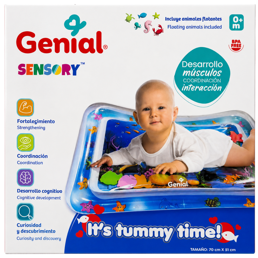 [5540] ACC Tapete Inflable Sensorial GNWM001 70x51cm Azul