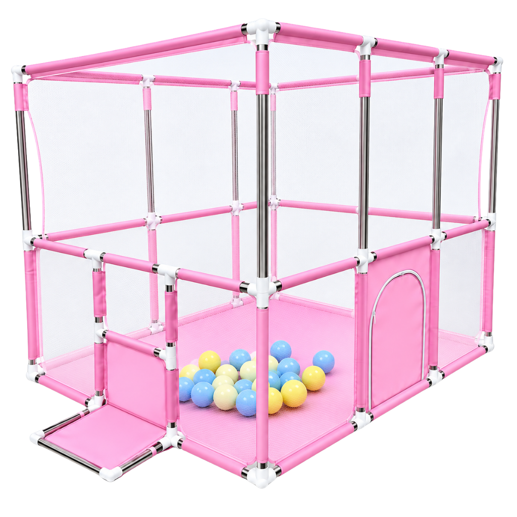 [5593] ACC Corral Plastico Toldillo CPTM1 Rosado 1.75mx1.18m