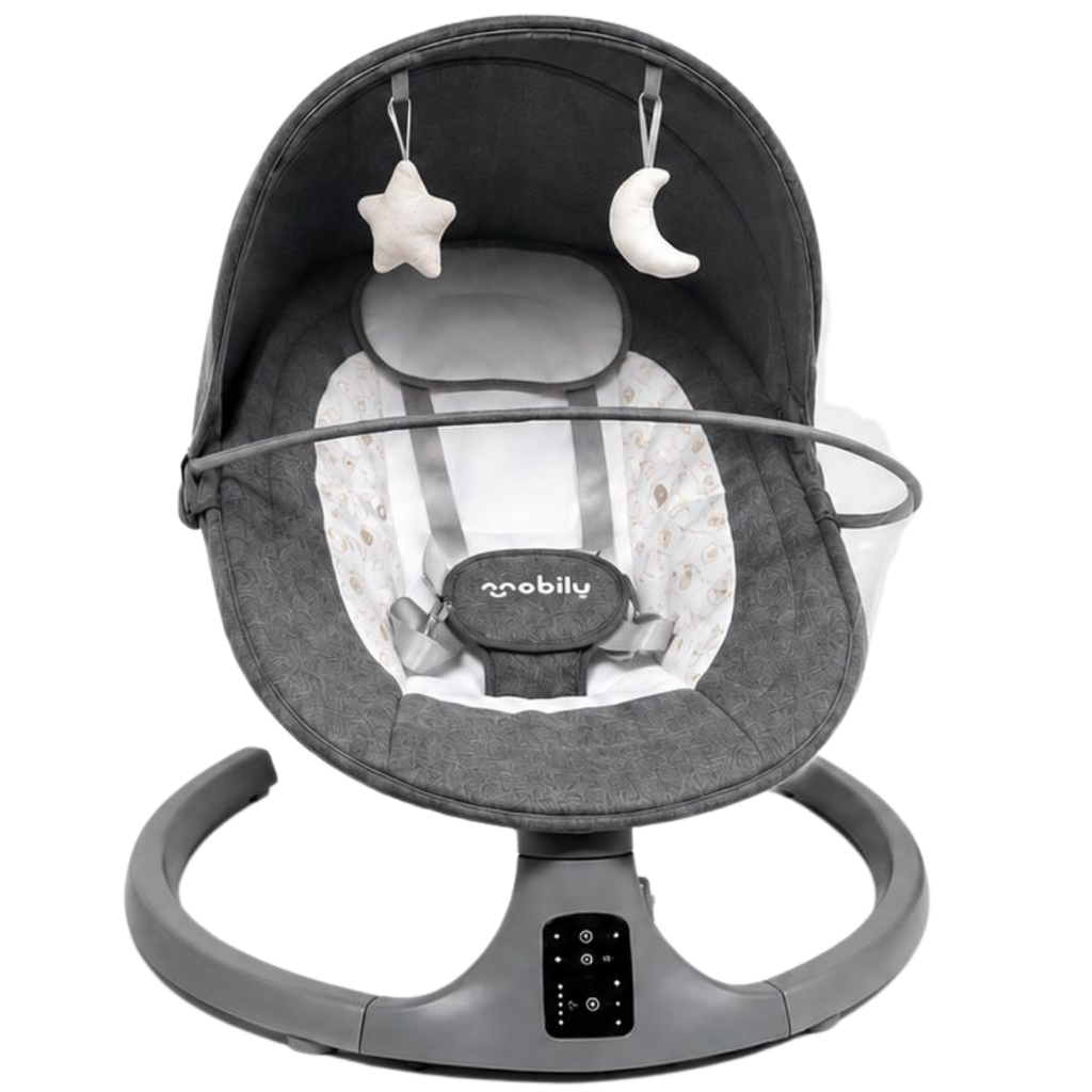 [5558] ACC Silla Mecedora Control Musical Con Movimiento OPUS5D Gris Oscuro