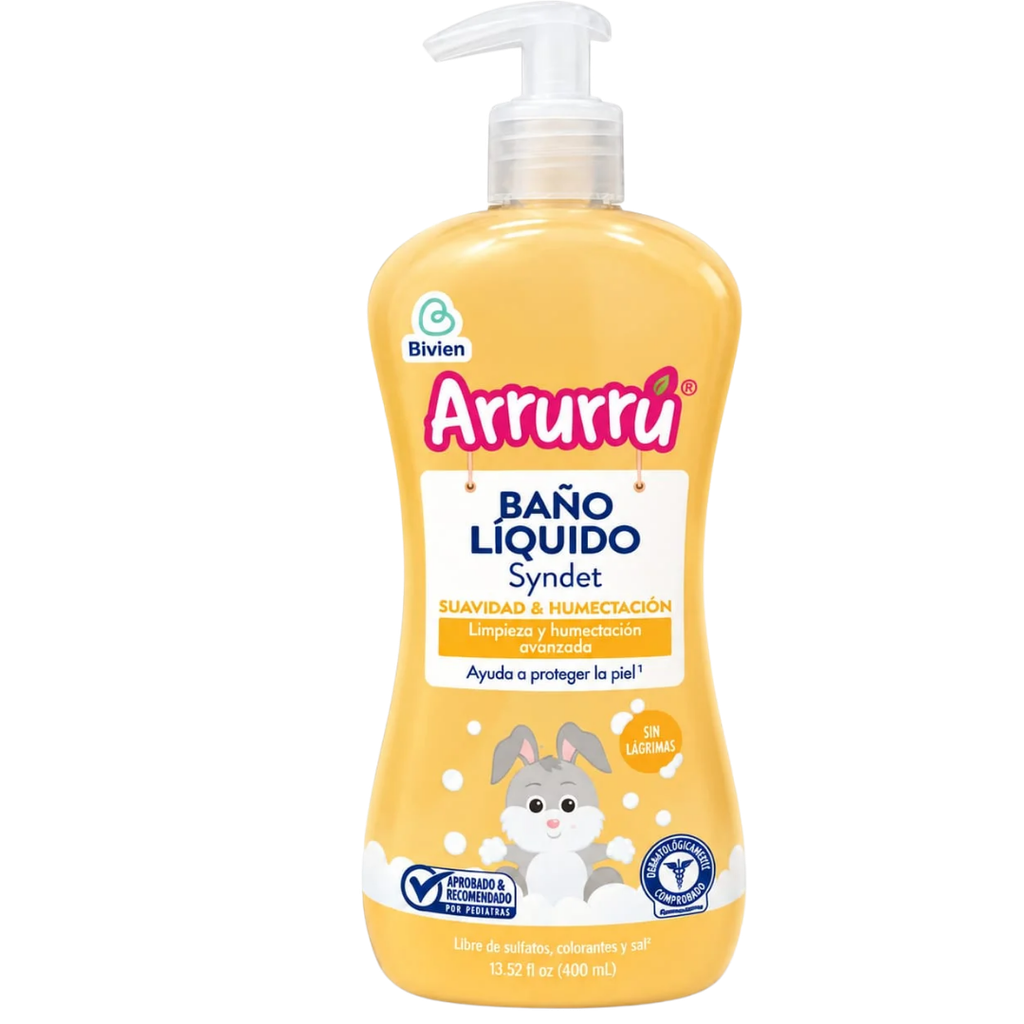 [5598] Baño Liquido Arruru Syndet Suavidad y Humectación 400ml