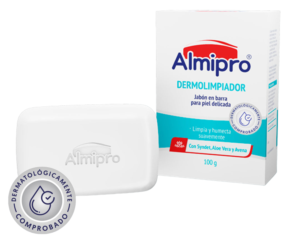 Jabón Almipro Barra Dermolimpiador x 100g