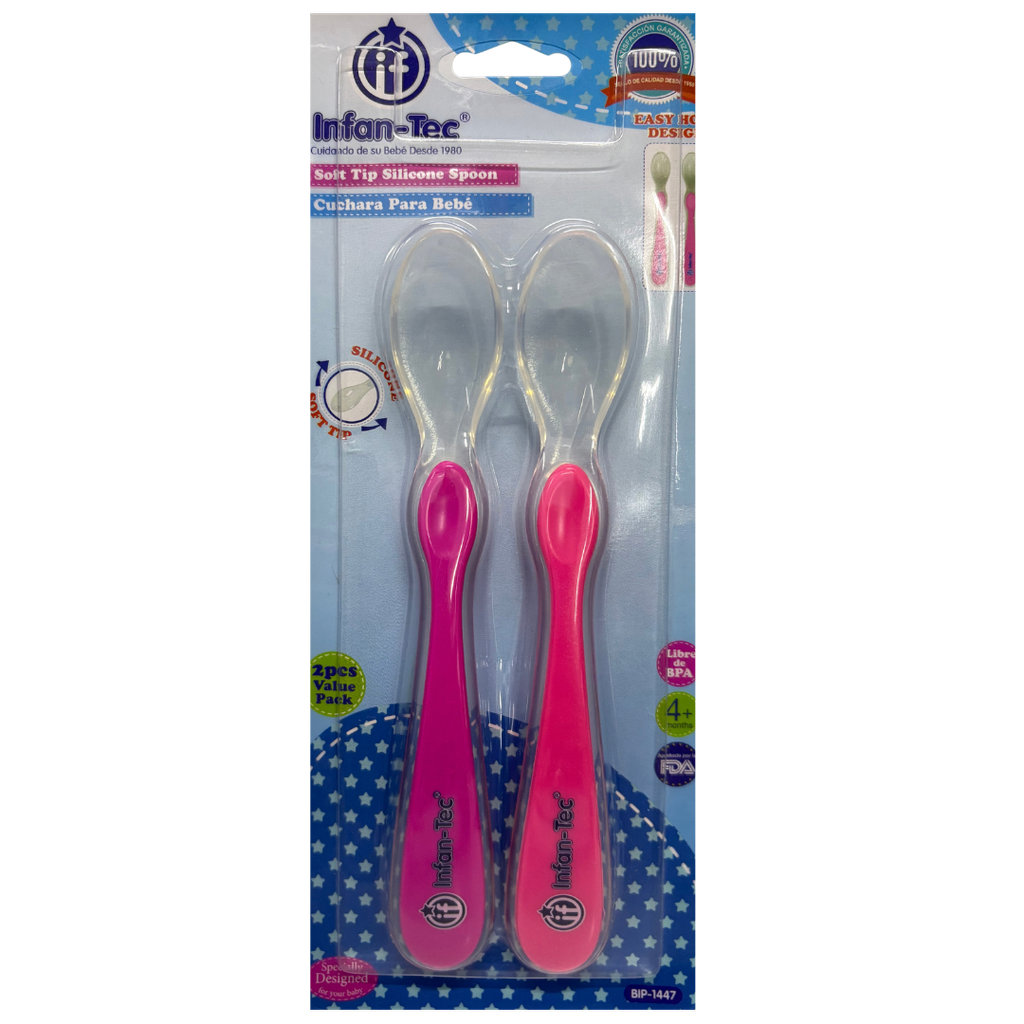 [5617] ACC Cuchara Silicona BIP1447 Fucsia