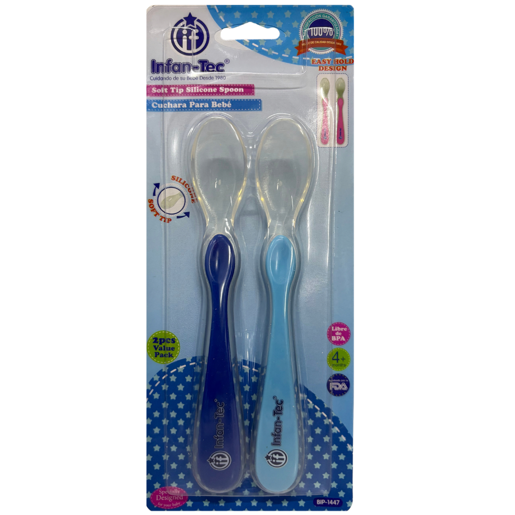 ACC Cuchara Silicona BIP1447 Azul