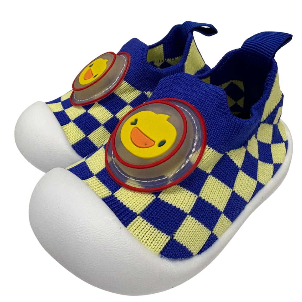 ACC Media Zapato GOH160 12.5cm Pato Cuadros Azul
