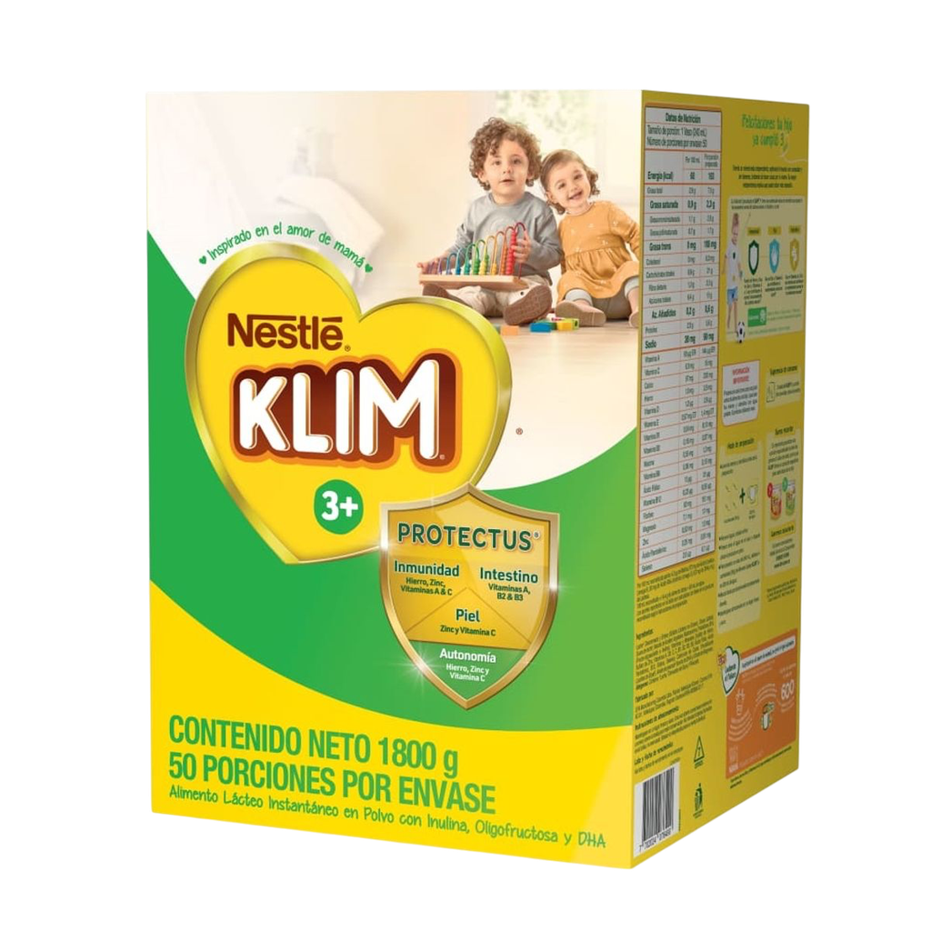 Klim 3+ x 1800g Caja