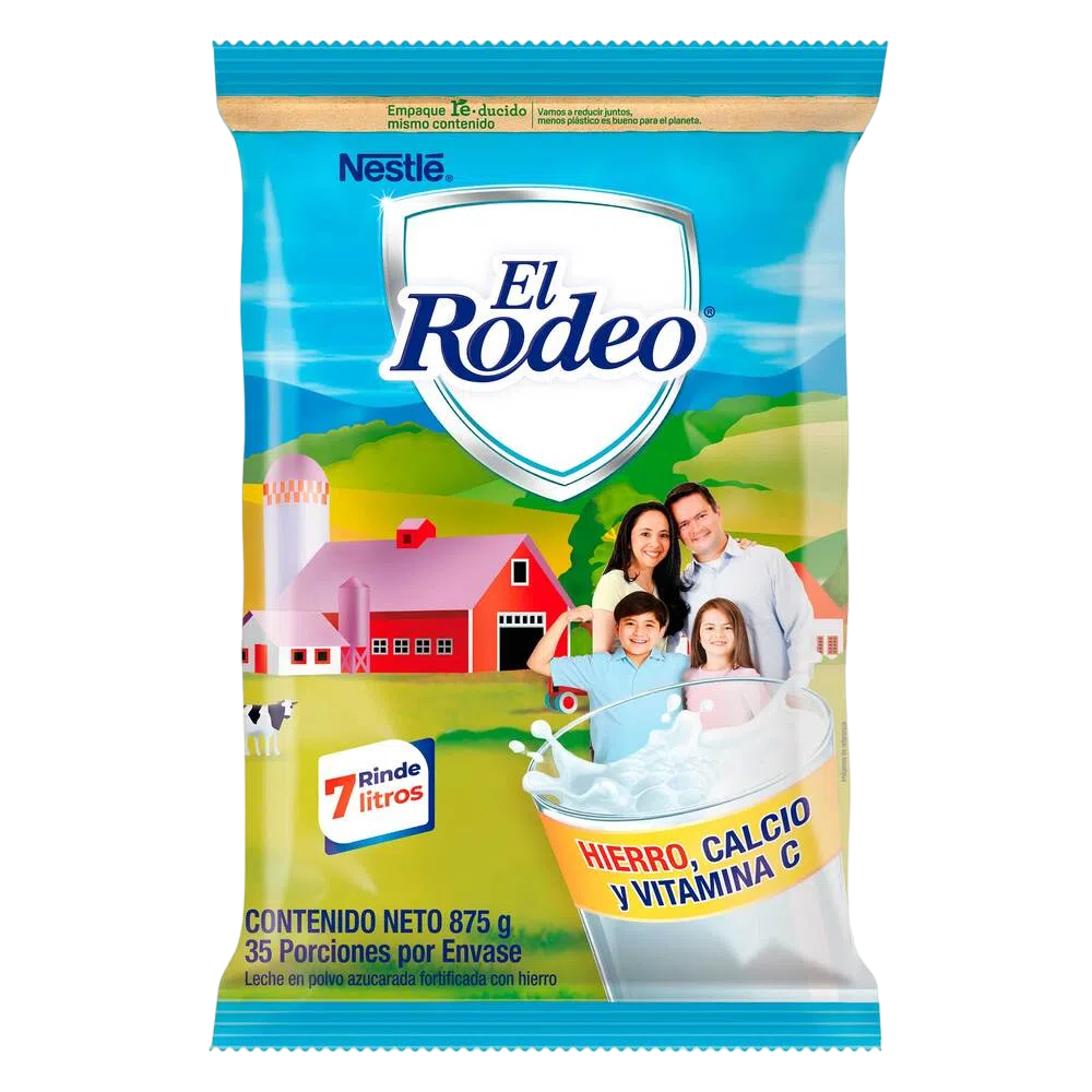 Leche Polvo Rodeo x 875g Bolsa