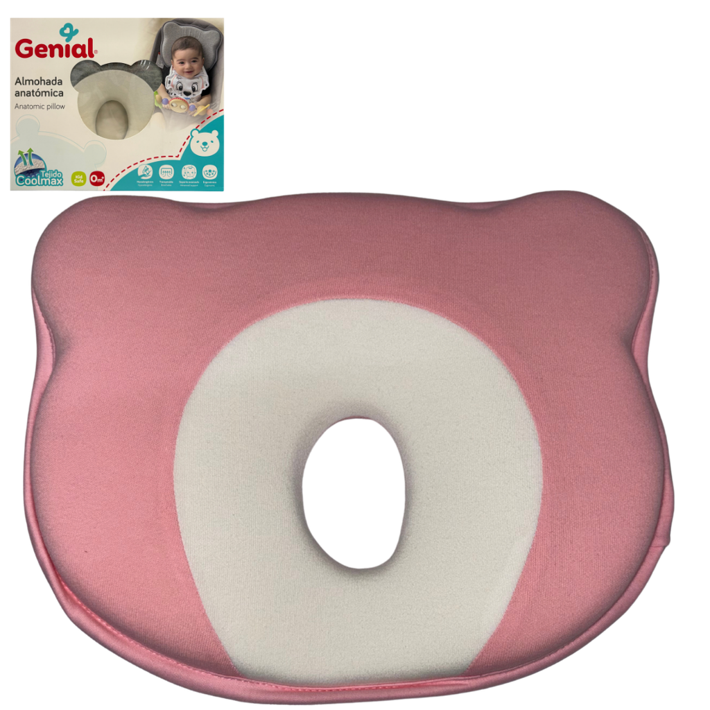 ACC Almohada Anatomica GNHSPB26C Rosado 25x22cm