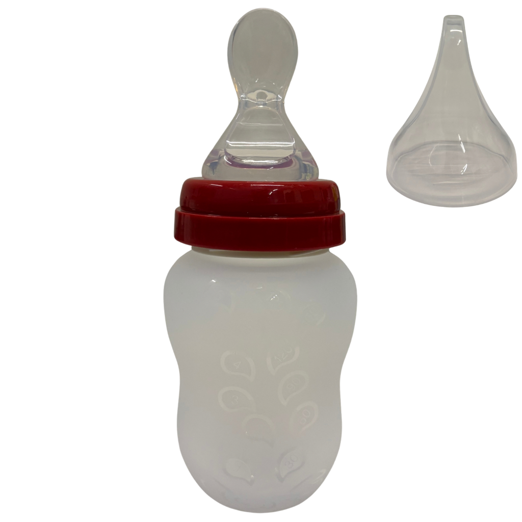 ACC Tetero Cuchara Silicona 233 Rojo