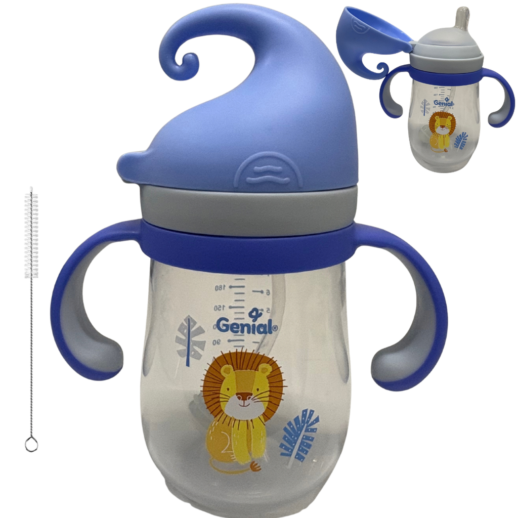 ACC Vaso Boquilla Valvula Anticolico GNWB536 8onz 6+ Leon Azul