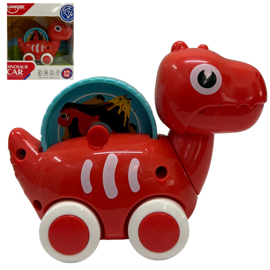 ACC Juguete Carrito HE8007 12+ Dinosaurio Rojo