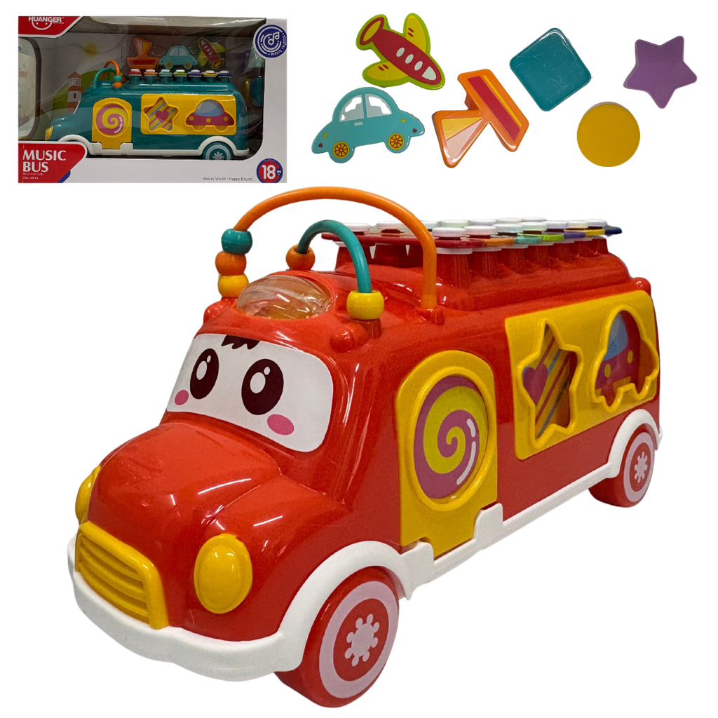 [5728] ACC Juguete Carrito Didactico HE8023 18m+ Naranja