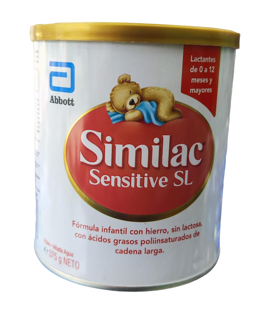 Similac Sensitive Sin Lactosa x 375g Lata