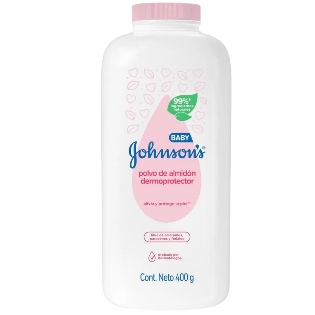 Talco Johnsons Original Rosado 400g