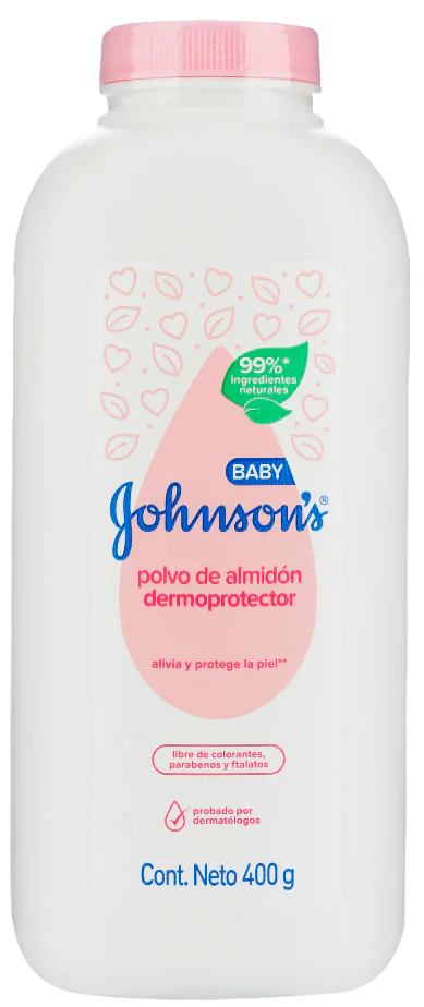 Talco Johnsons Original Rosado 400g