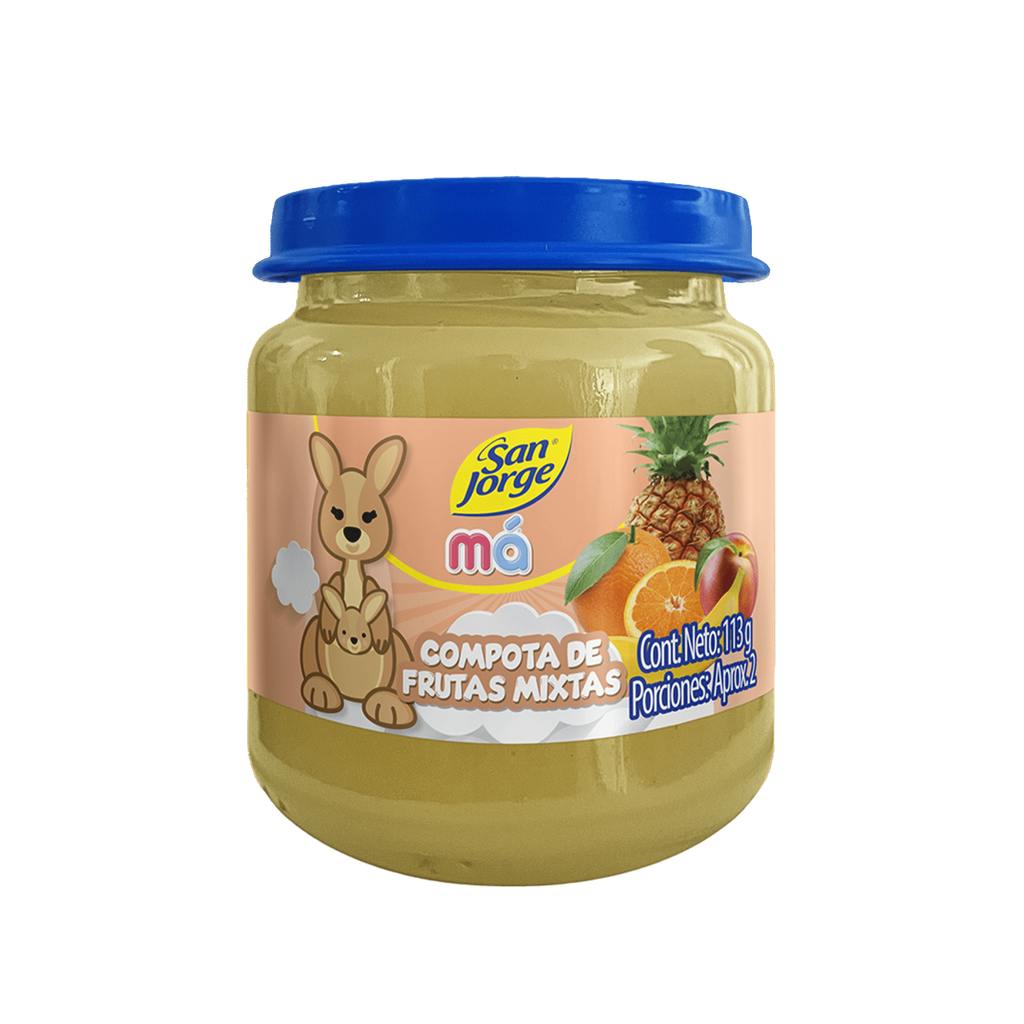 Compota San Jorge Frutas Mixtas 113g