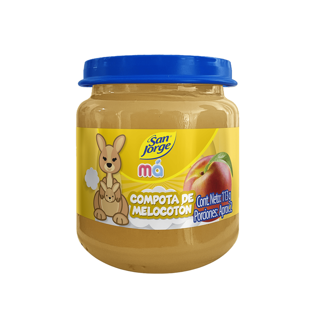 Compota San Jorge Melocoton 113g