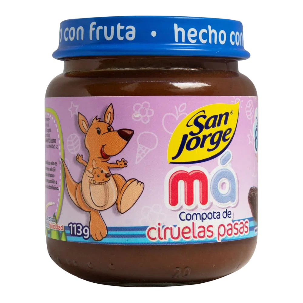 Compota San Jorge Ciruela Pasas 113g