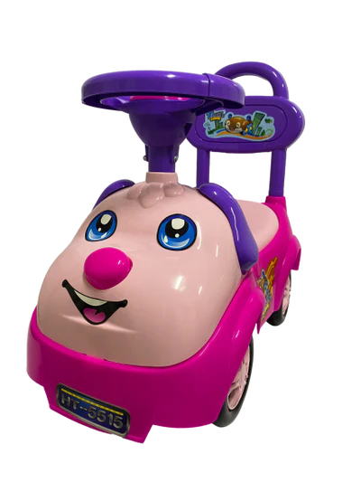 ACC JUGUETE MONTABLE PERRITO FUCSIA