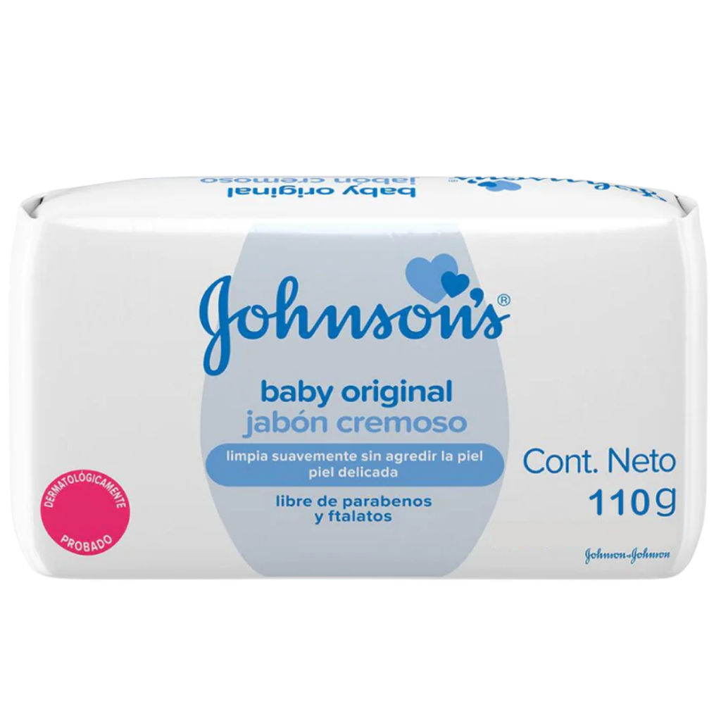 [577] Jabon Barra Johnsons Baby Original Blanco 110g