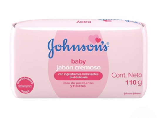 Jabon Barra Johnsons Baby  Rosado 110g