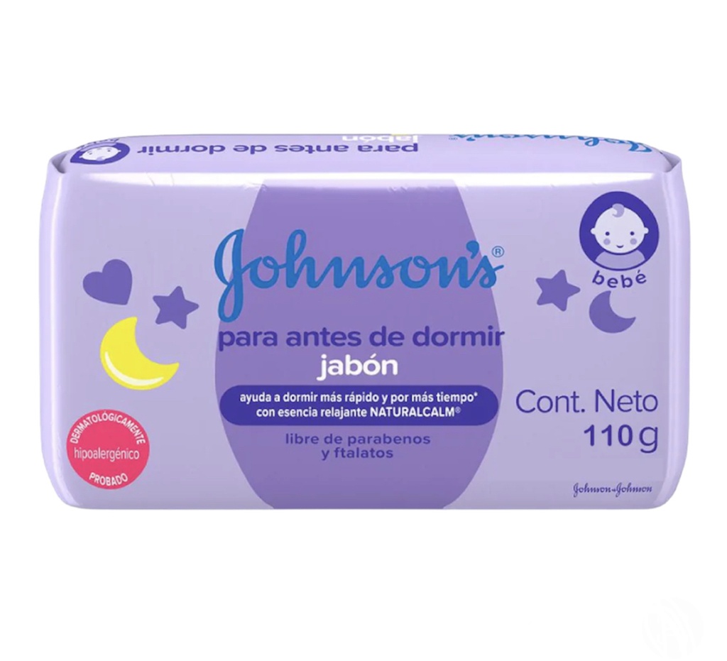 Jabon Barra Johnsons Baby Antes de Dormir 110g