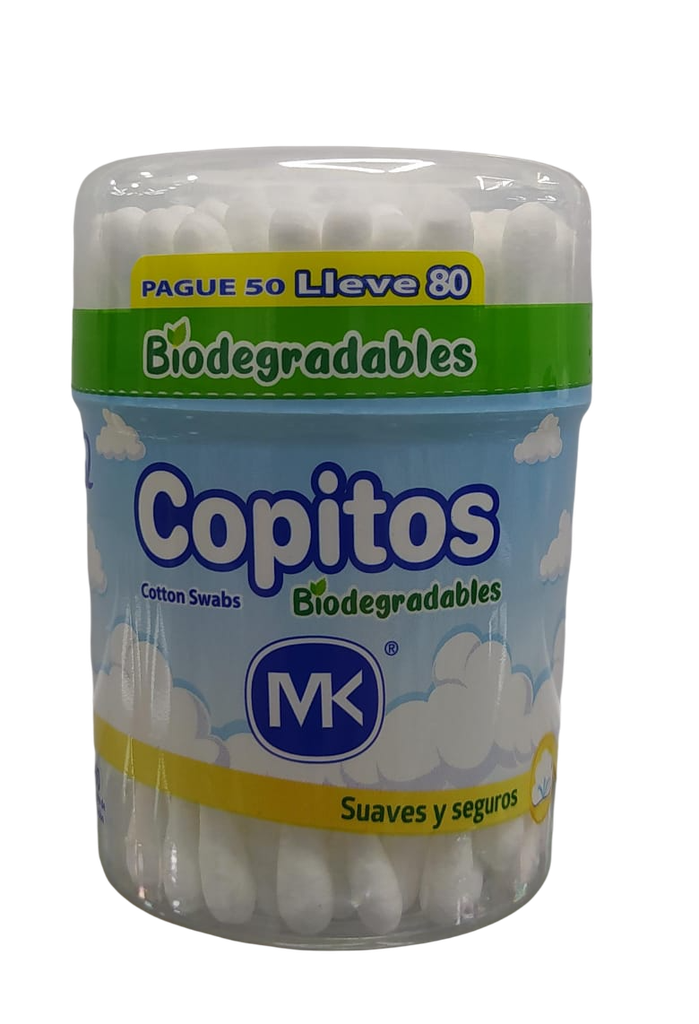 ACC COPITOS MK Biodegradables 80 Unidades
