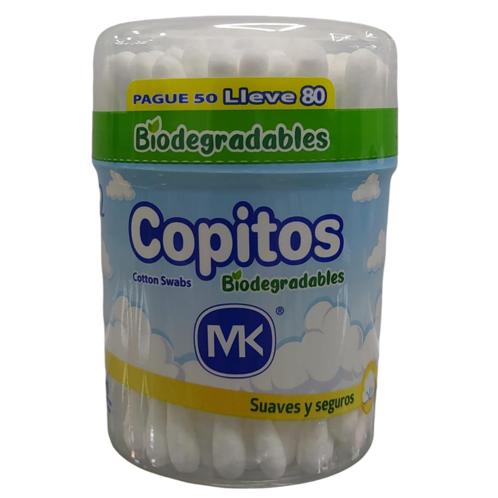 [580] ACC COPITOS MK Biodegradables 80 Unidades