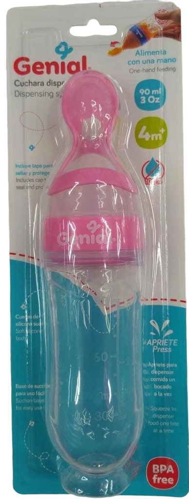 ACC TETERO CUCHARA GNBFD002 ROSADO