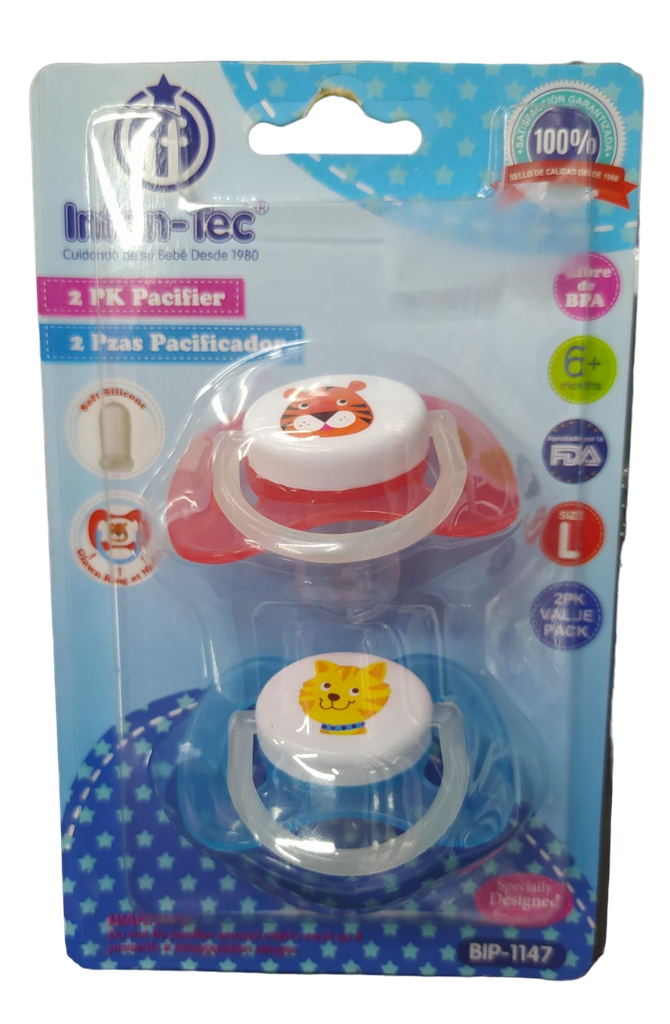 ACC MAMILA 6+ x2 Unidades BIP1147 Talla L Rojo Azul