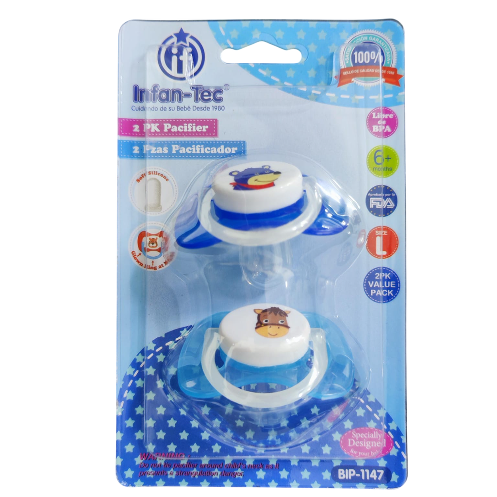 [774] ACC MAMILA 6+ x2 Unidades BIP1147 Talla L Azules