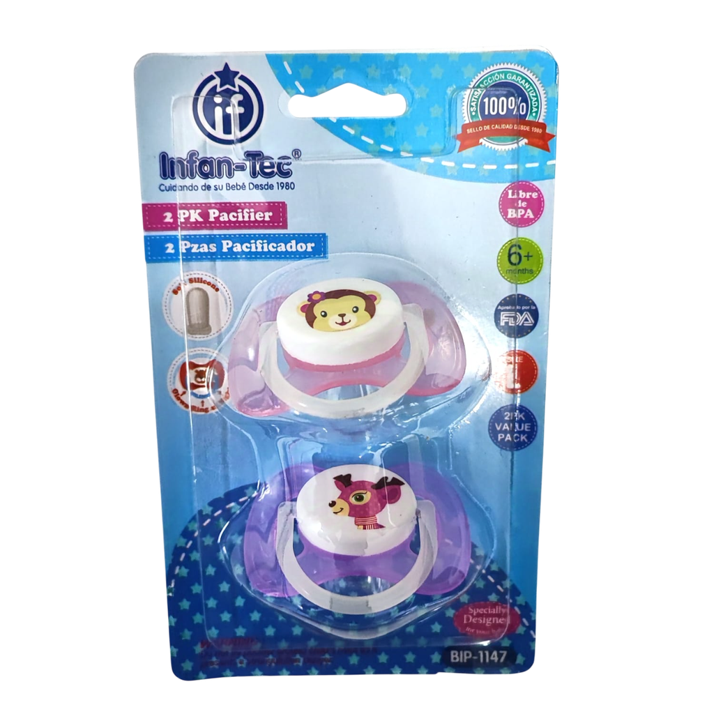 ACC MAMILA 6+ x2 Unidades BIP1147 Talla L Rosado Morado